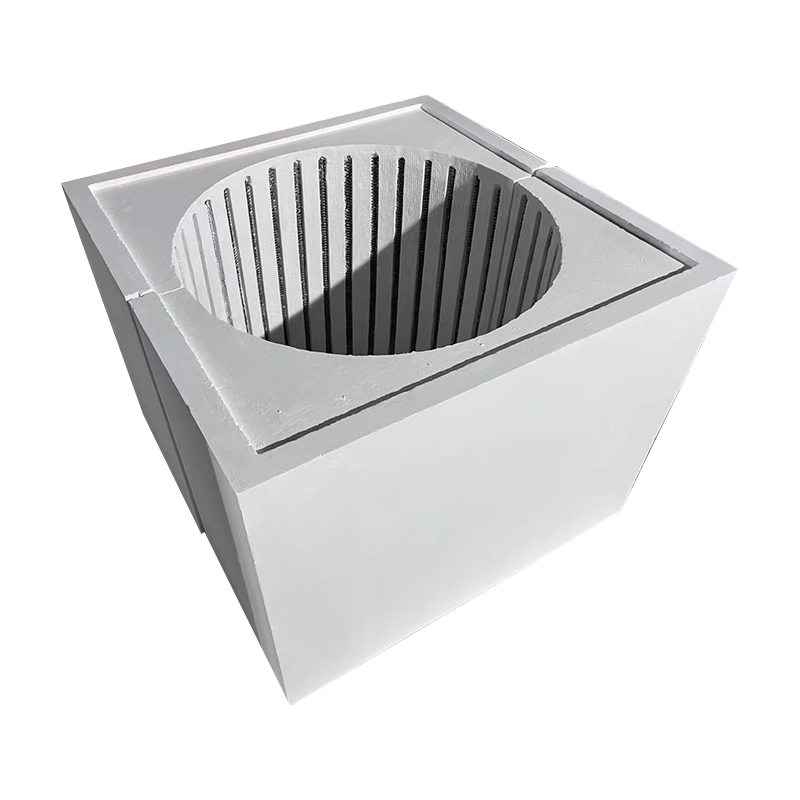 Blok Modul Pemanas Serat Keramik untuk Tungku Tahan Listrik