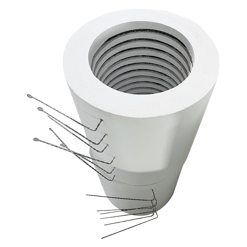 Blok Modul Pemanas Serat Keramik untuk Tungku Tahan Listrik